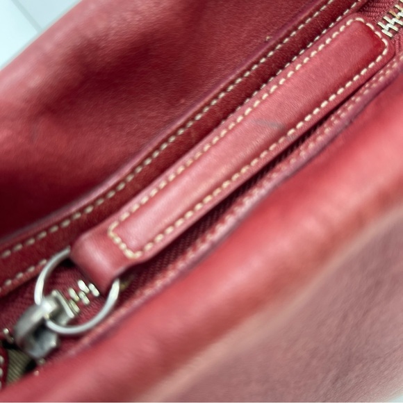 Vintage Coach! G2J—9186 Legacy Bucket Crossbody in Red ♥️ - Picture 8 of 16